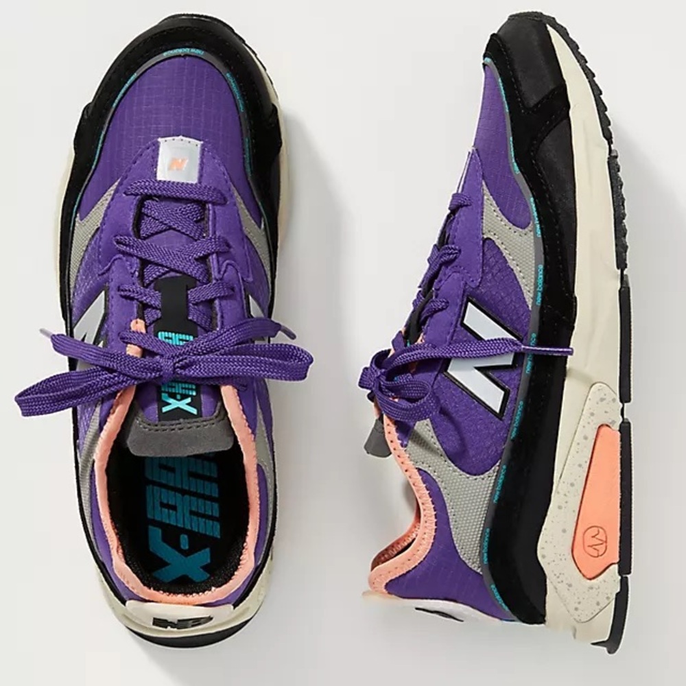 New Balance X-Racer WSXRCRQ Purple/Peach Women's Lifestyle Running Shoes